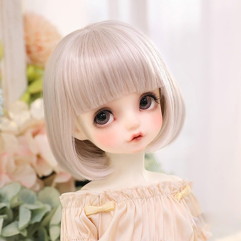 DM08 BJD 1/3 人形 ドール 用ウィッグ カツラ 耐熱 ハンドメイド-