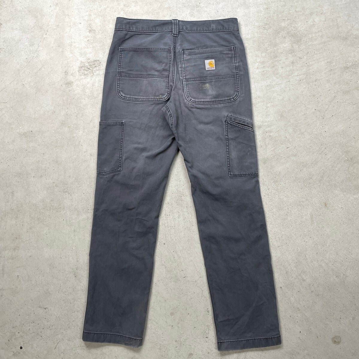 GVL　カーハート　ダブルニーダックペインターパンツ　古着　グレー　W38 Carhartt（カーハート） 古着 Carhartt RELAXED FIT ダブルニー ダック