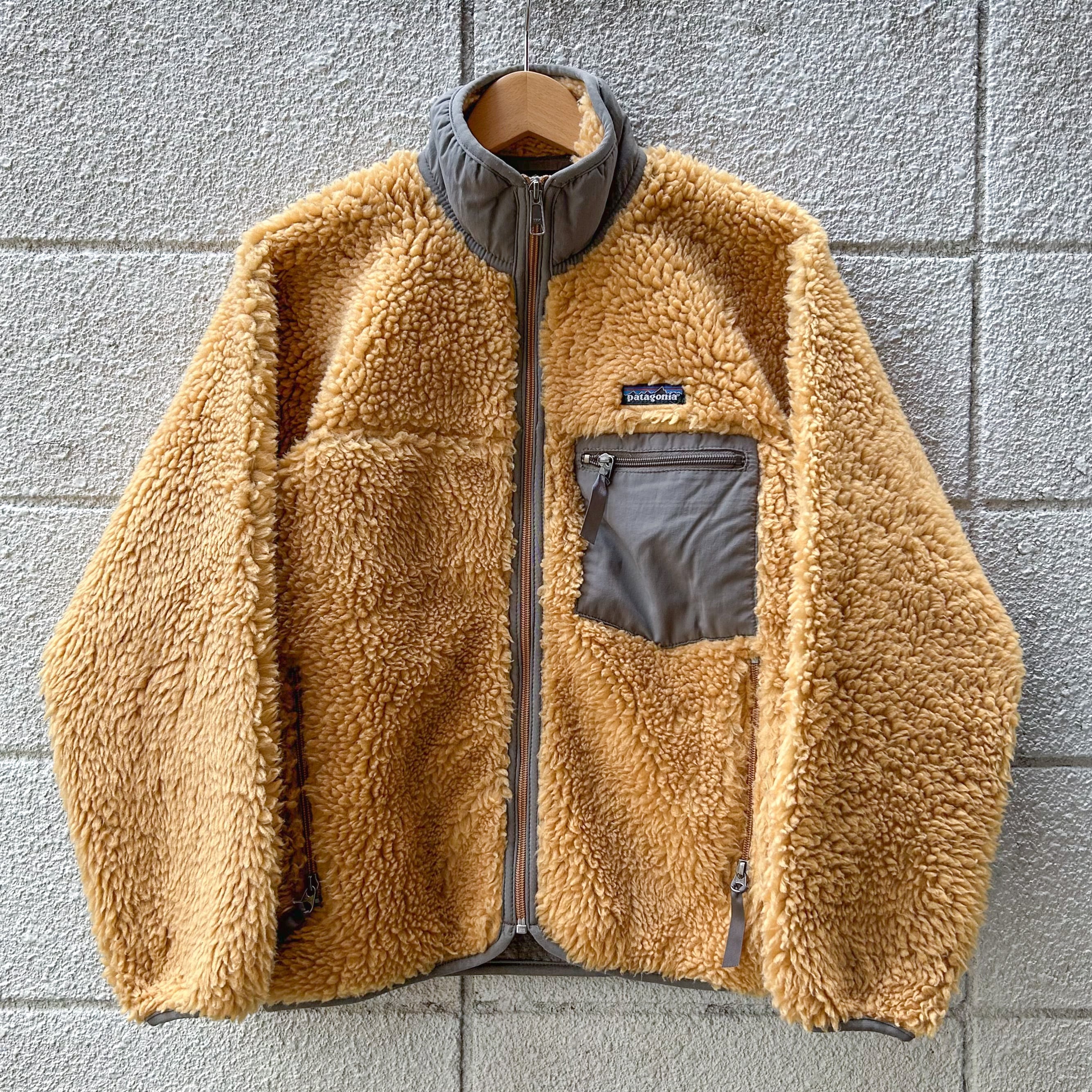 02年 USA製 Patagonia Classic Retro Cardigan テキーラゴールド