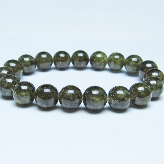 ツァボライト ブレスレット 10mm一点物 おまかせ便 111-49753