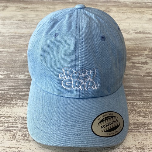 【PUSH GRIP】BUBBLE STACKS DENIM CAP   (L.BLUE)