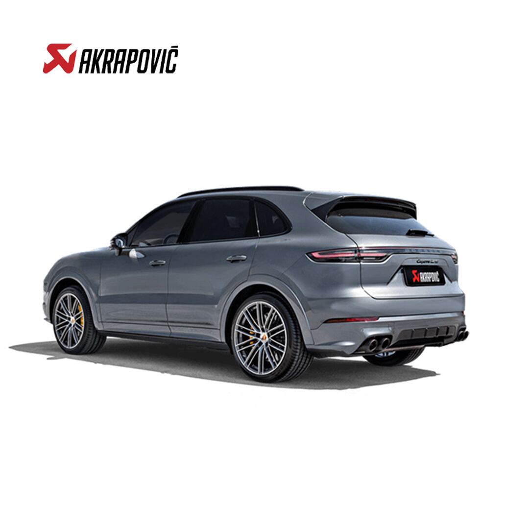 AKRAPOVIC PORSCHE / ポルシェ CAYENNE TURBO S-E-HYBRID / COUPE (536) Evolution Line (Titanium)