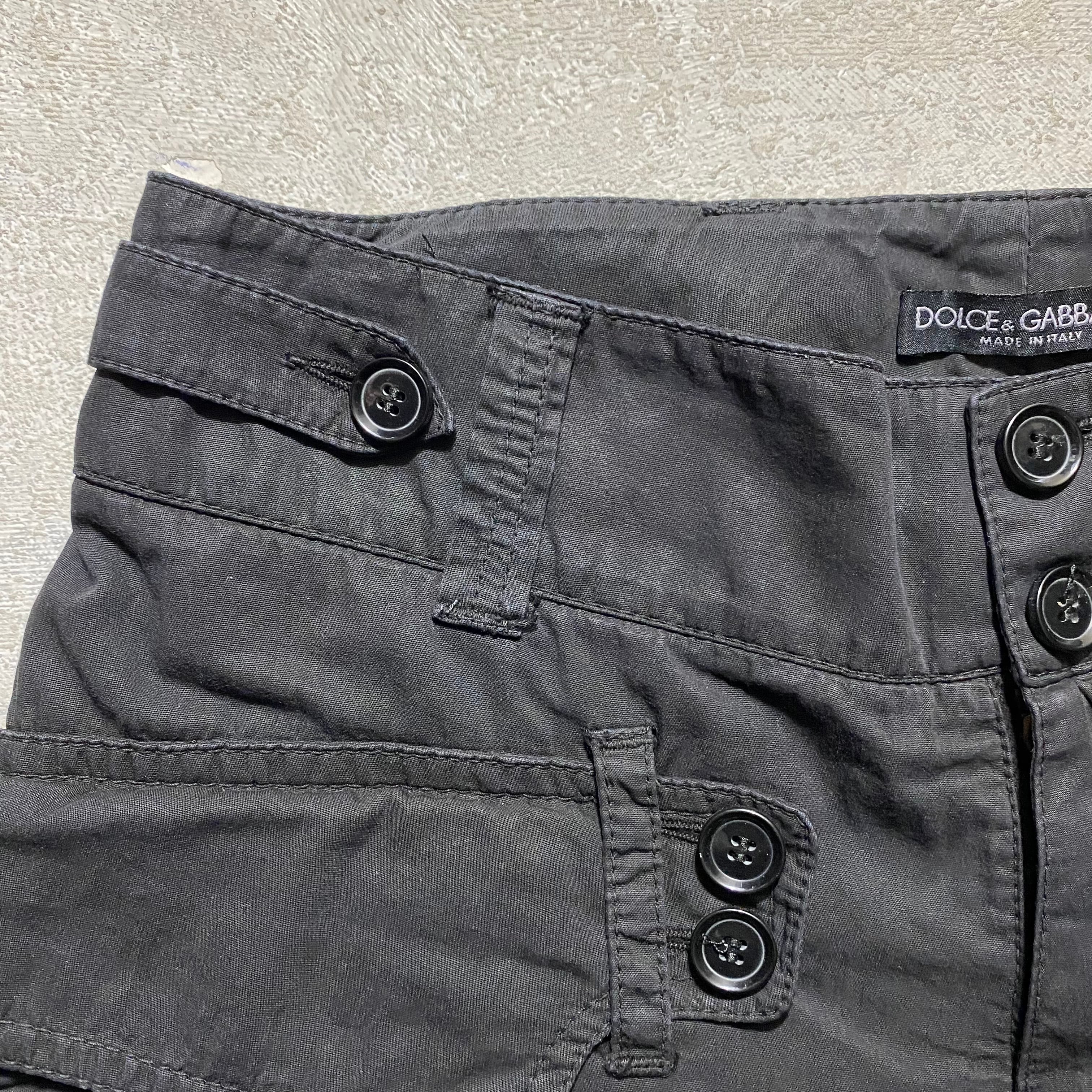 archive 2004SS DOLCE&GABBANA graffiti cargo pants | NOIR ONLINE