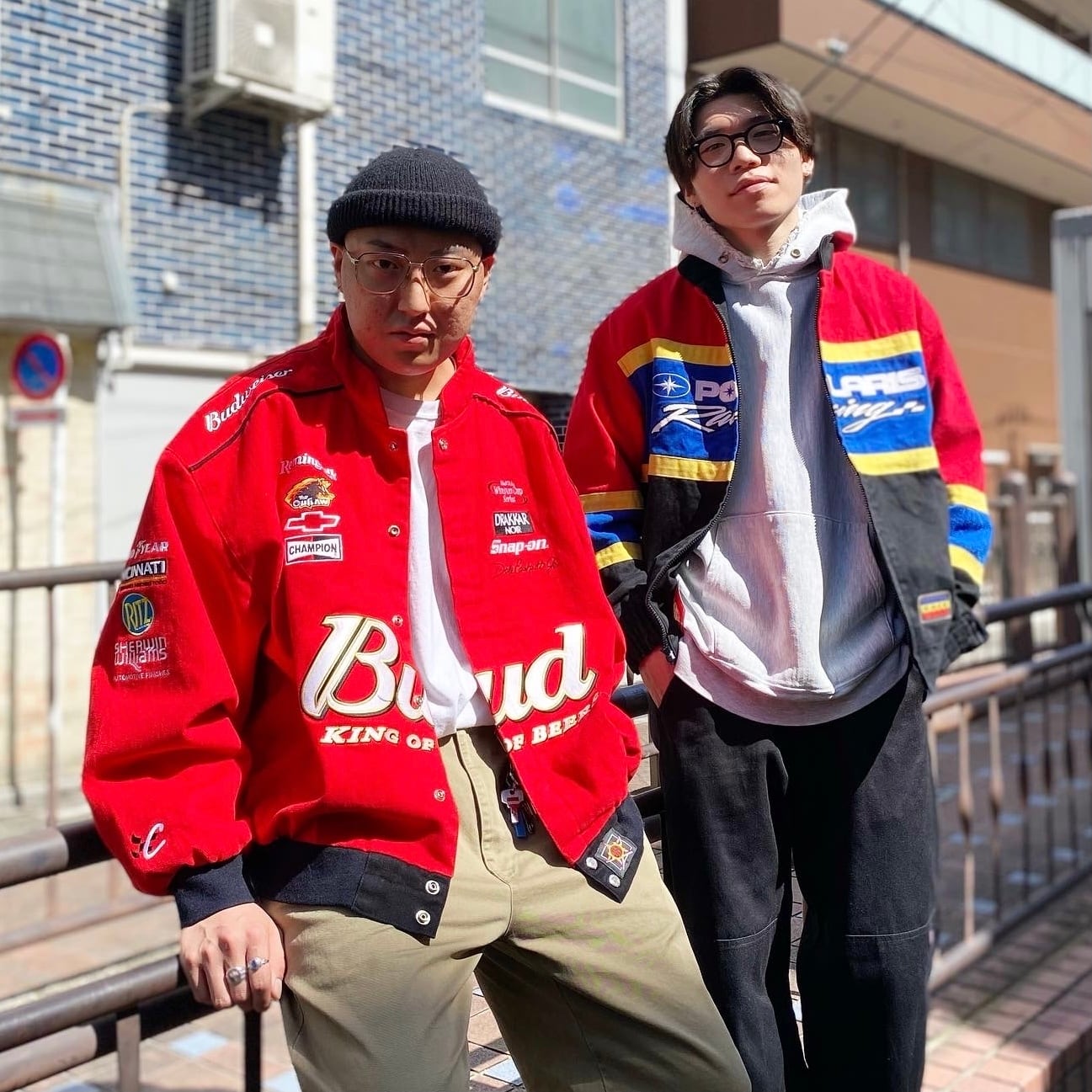 在庫あ即納 バドワイザー Budweiser NASCAR jacket の通販 by adj ...