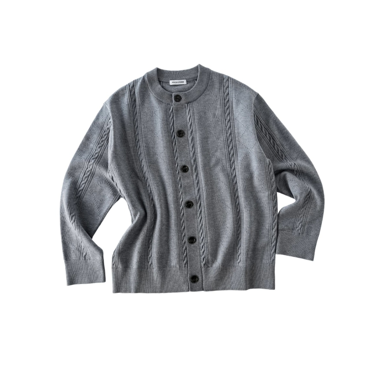 acquard Button Cardigan TB2544・画像8