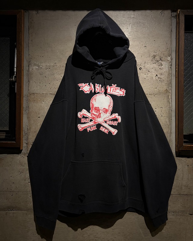 【Caka】00's“The Casualties” “EAST COAST PUNK ROCK” Pullover Hoodie