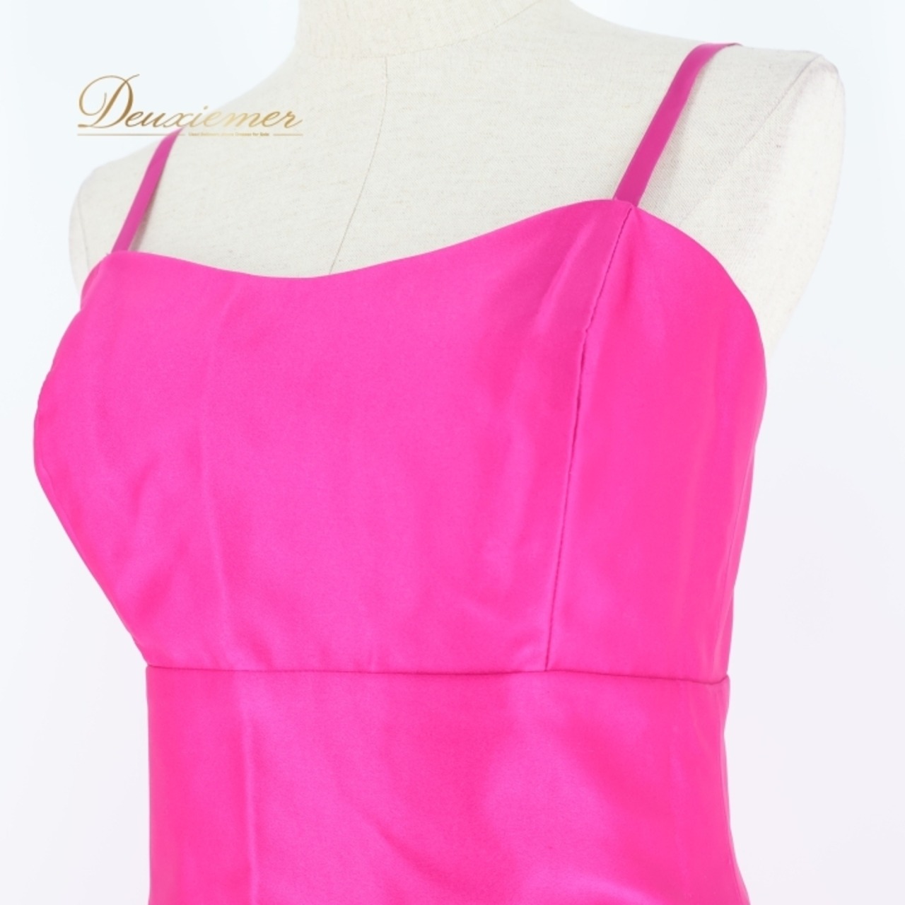 パーティドレス ワンピース ドレス ピンク系 パープル系 A・B・S Evening 発表会 ダンス 舞台 無地 キャミソール 結婚式 二次会 おしゃれ レディース