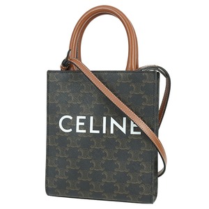 Used CELINE セリーヌ ミニ バーティカル カバ ショルダーバッグ 194372BZK.04LU