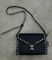 スタッズ ショルダーバッグ