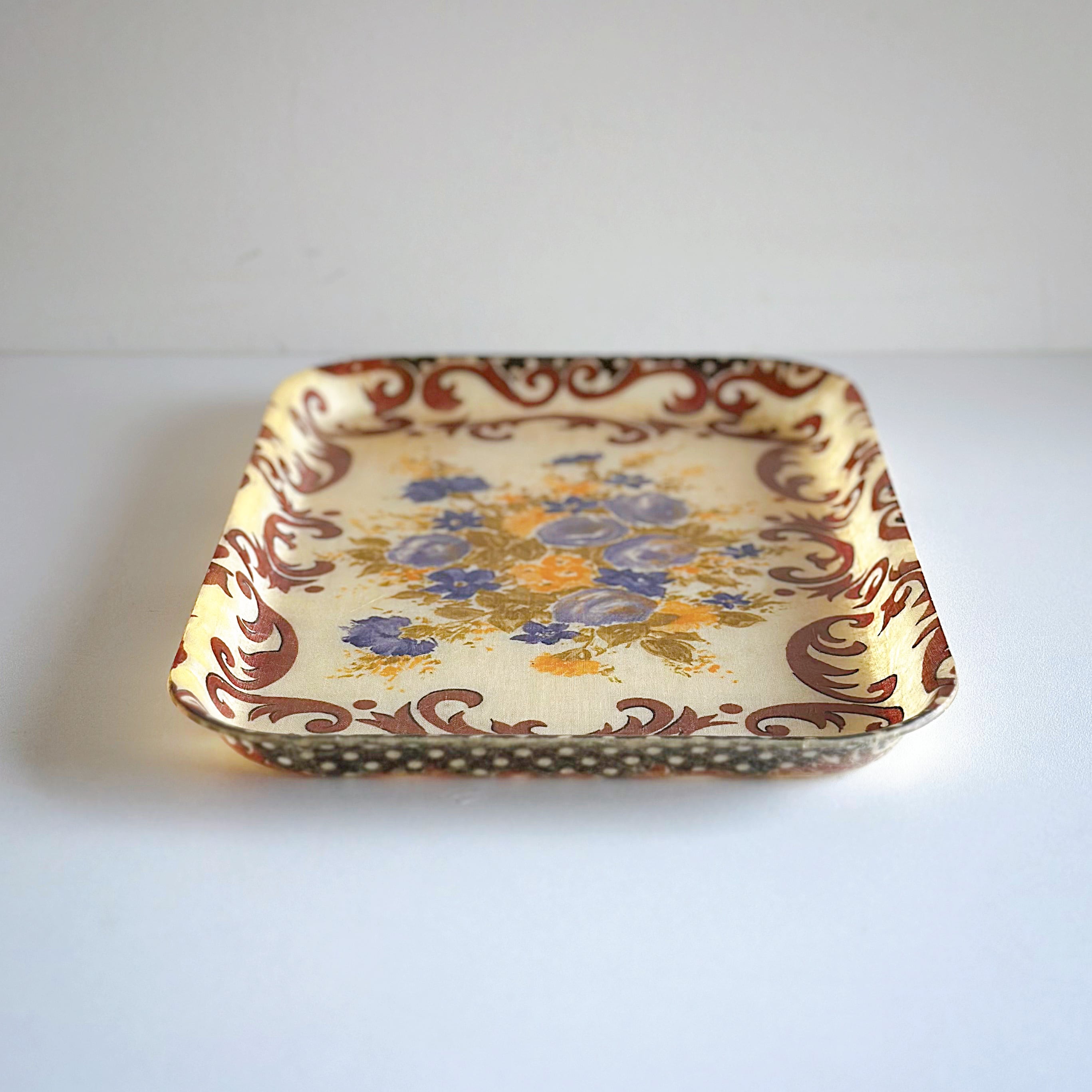 フランス　ヴィンテージ　フォアグラプレート　トレイ　水鳥 フランス ヴィンテージ フォアグラプレート トレイ 水鳥 - メルカリ