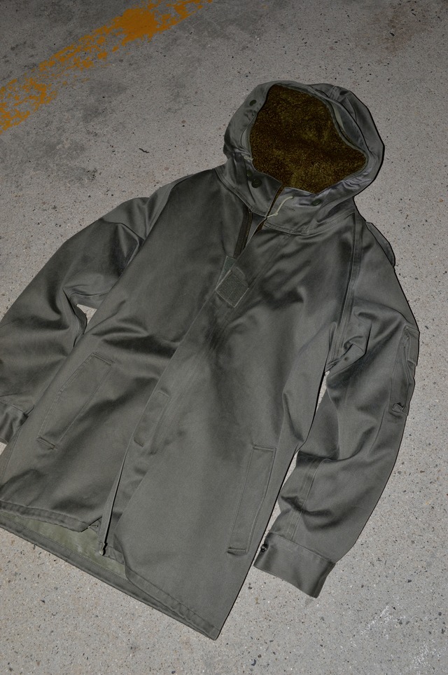 French Army 90s F2Parka with Boa Liner CCE CAMO Used フランス軍 1992 F2ジャケット F2パーカー
