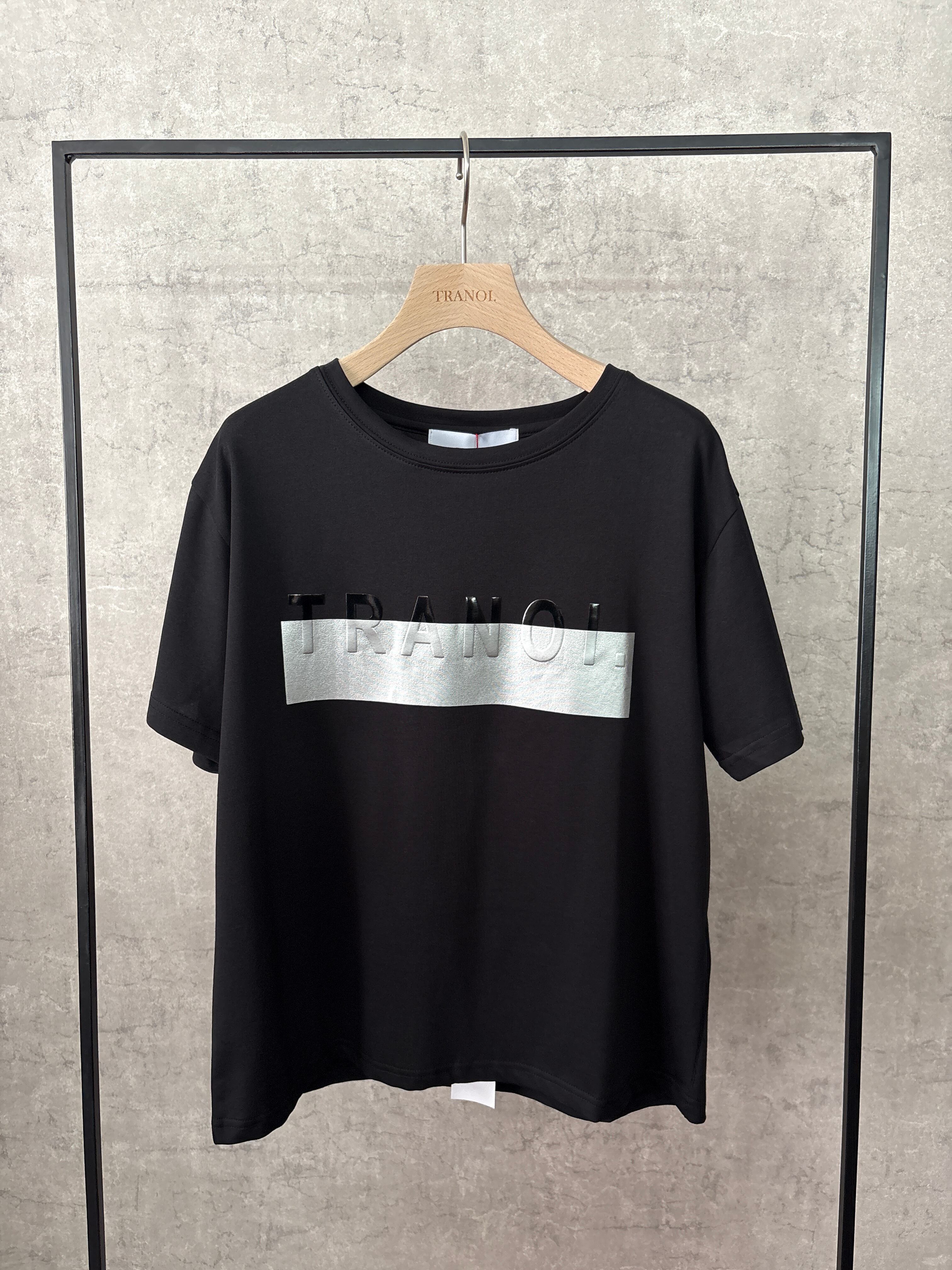 新品◇tranoi.トラノイ◇トラ刺繍 ブラック 半袖Tシャツ TRANOI tシャツ TRANOI. TRANOI.TEE レディース : ZOZOTOWN
