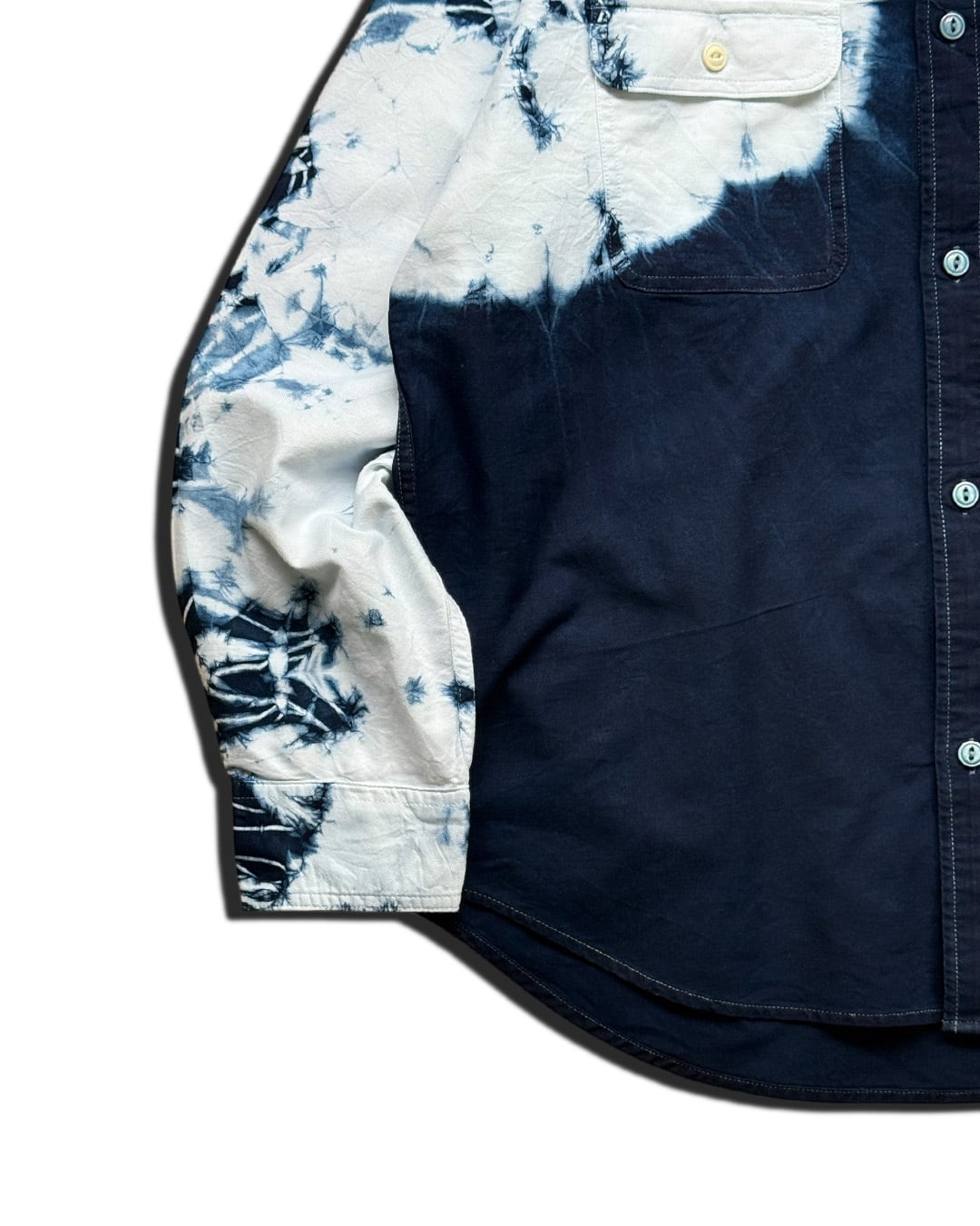 数量限定販売】藍染めワークシャツ 湖畔 | 唯一無二の服づくり KODAI