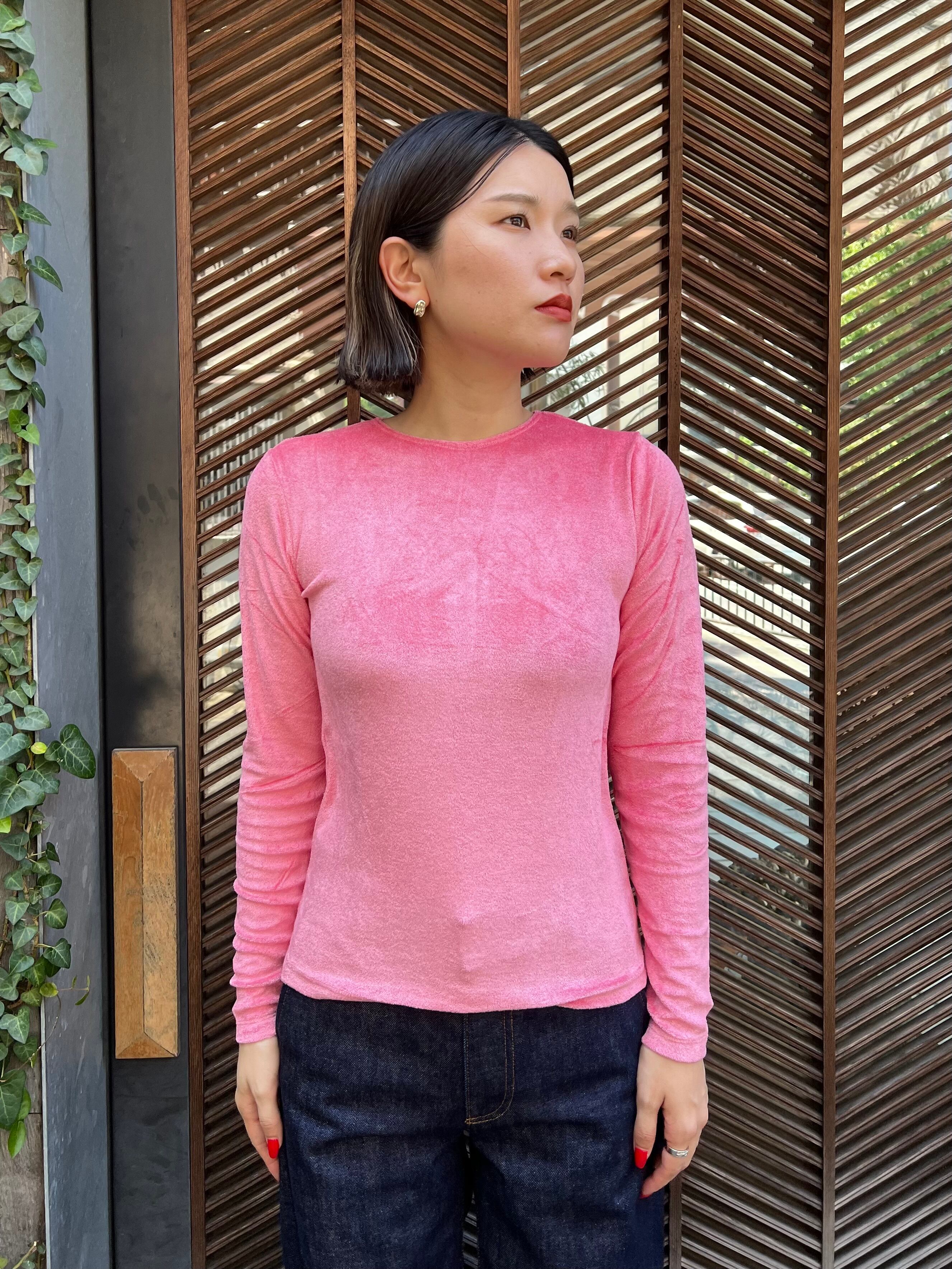 23AW】Baserange ベースレンジ / OMO LONGSLEEVE VELOURS | TRENT 