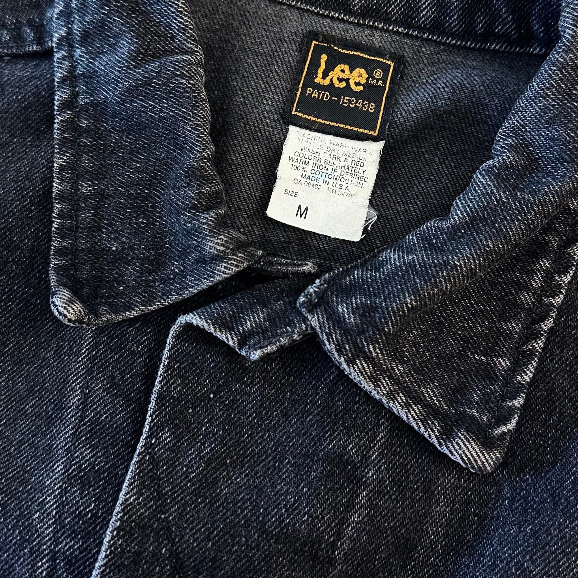 90's LEE 220 DENIM JACKET BLACK | BerBerJin Yuhodo