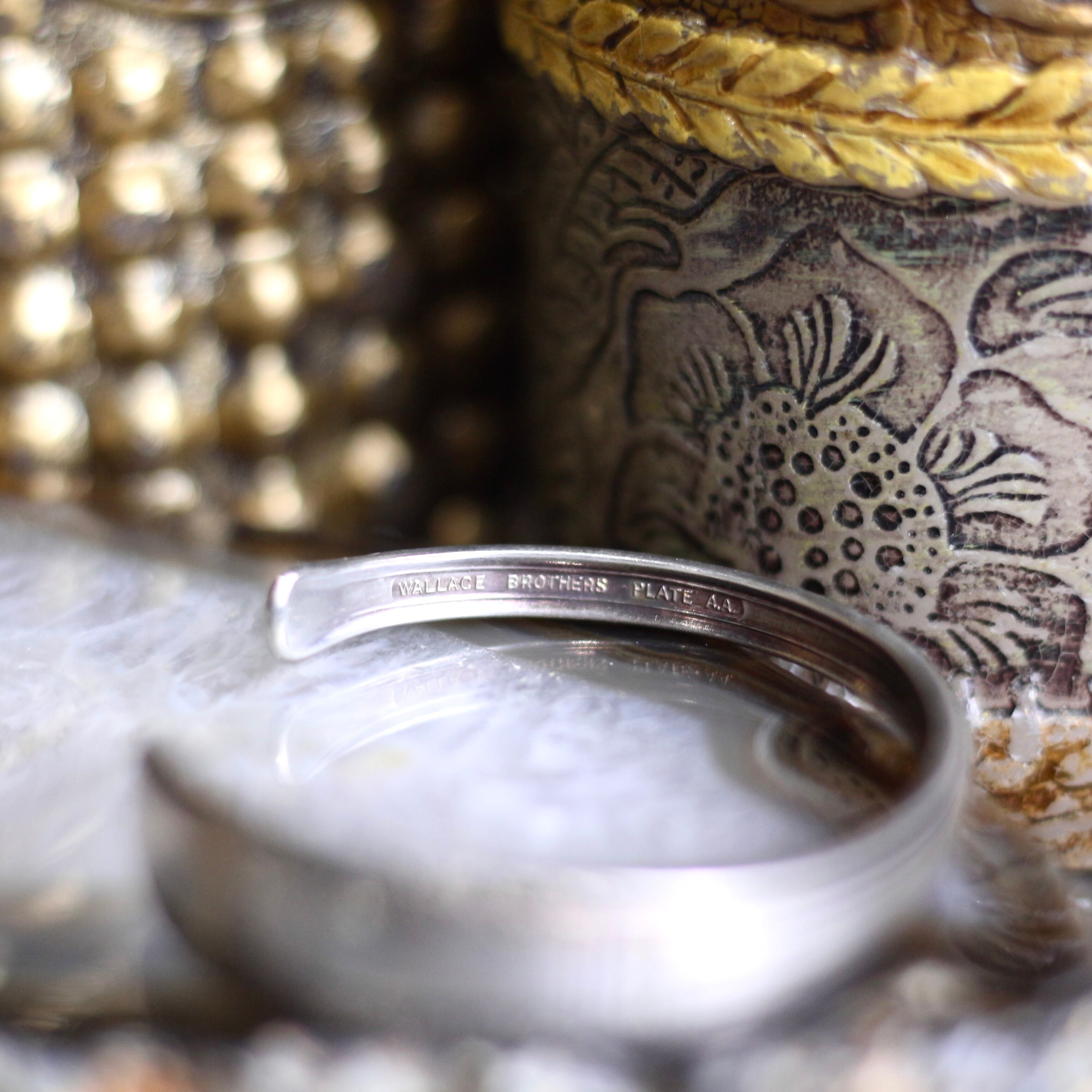 アメリカ　ヴィンテージ　ビンテージ　古着　スプーン　フォーク　バングル　シルバー 19th CENTURY〜THE EARLY 20th CENTURY EU VINTAGE SILVER CUTLERY