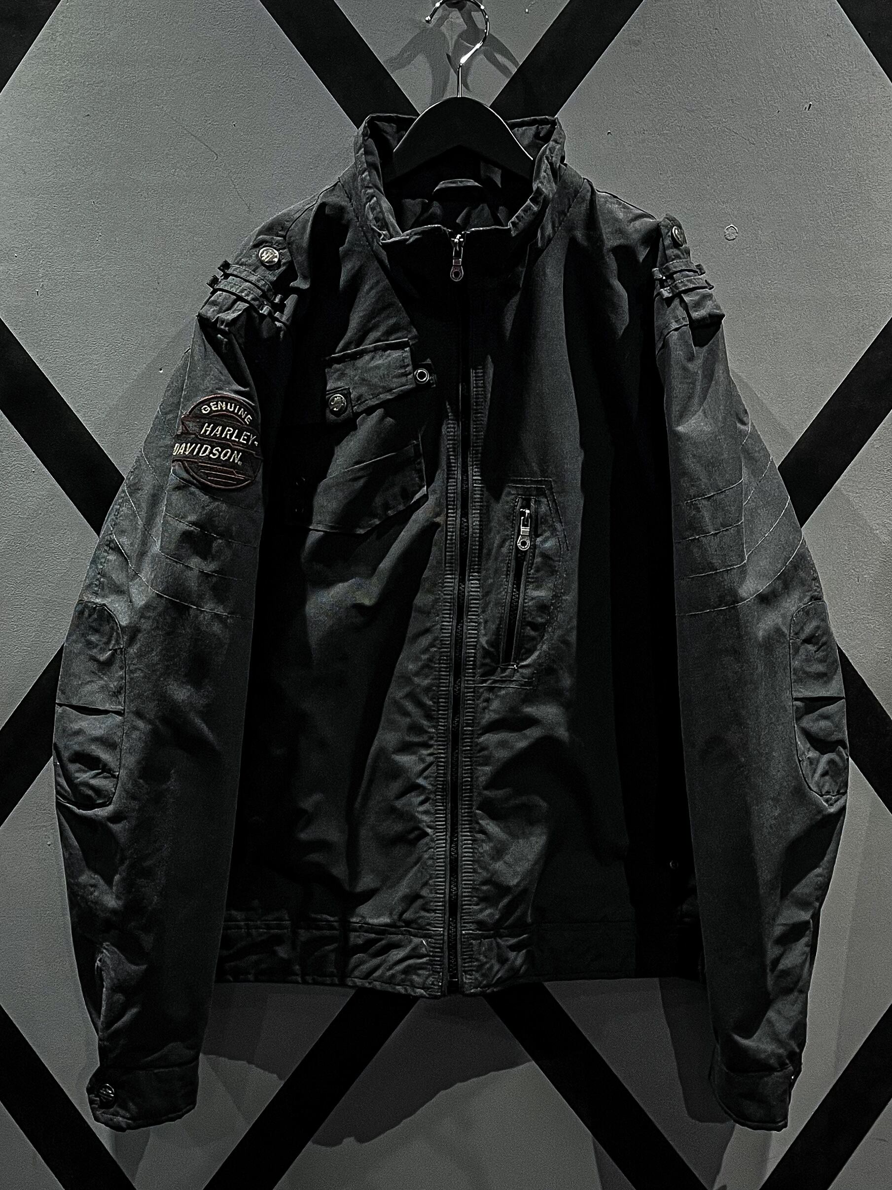 vintage multi gimmick biker jacket 【公式通販】