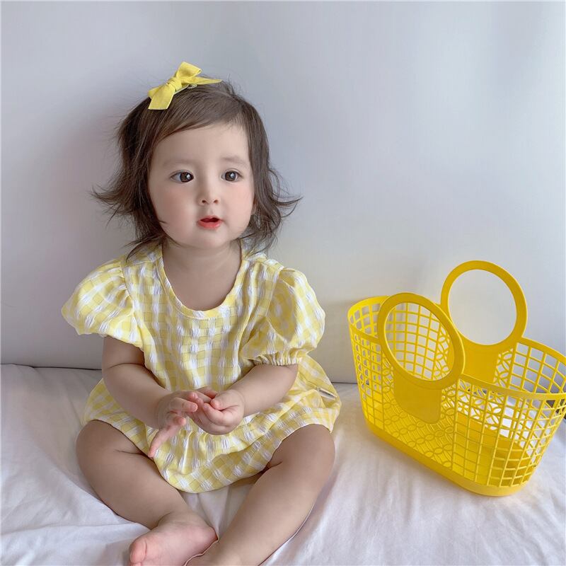 サマースタイル格子柄トップス パンツ 夏物 超面白いベビーショップ7375526509