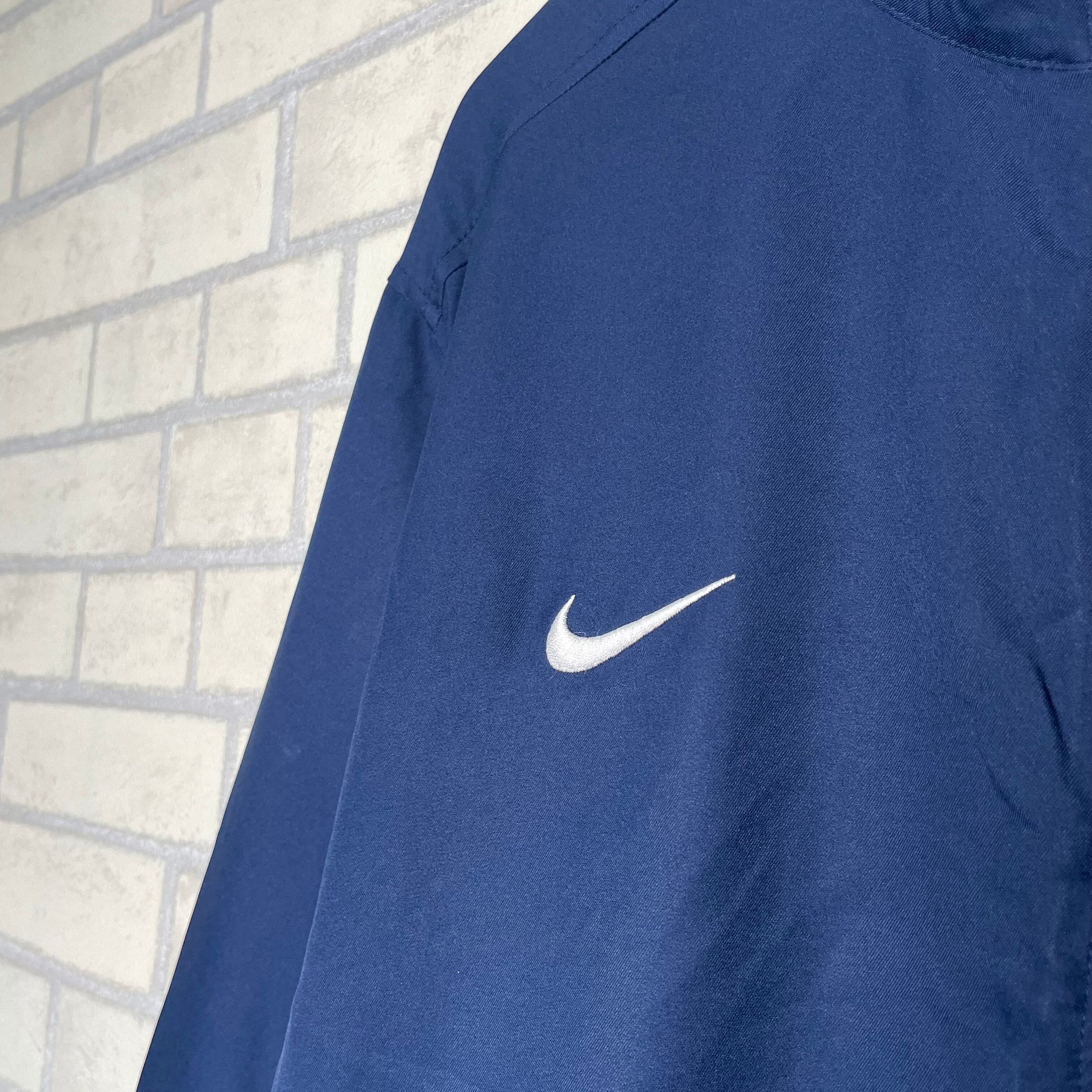 NIKE ジャージ L（XL相当）ブランド刺繍 チーム物 100%ポリエステル 