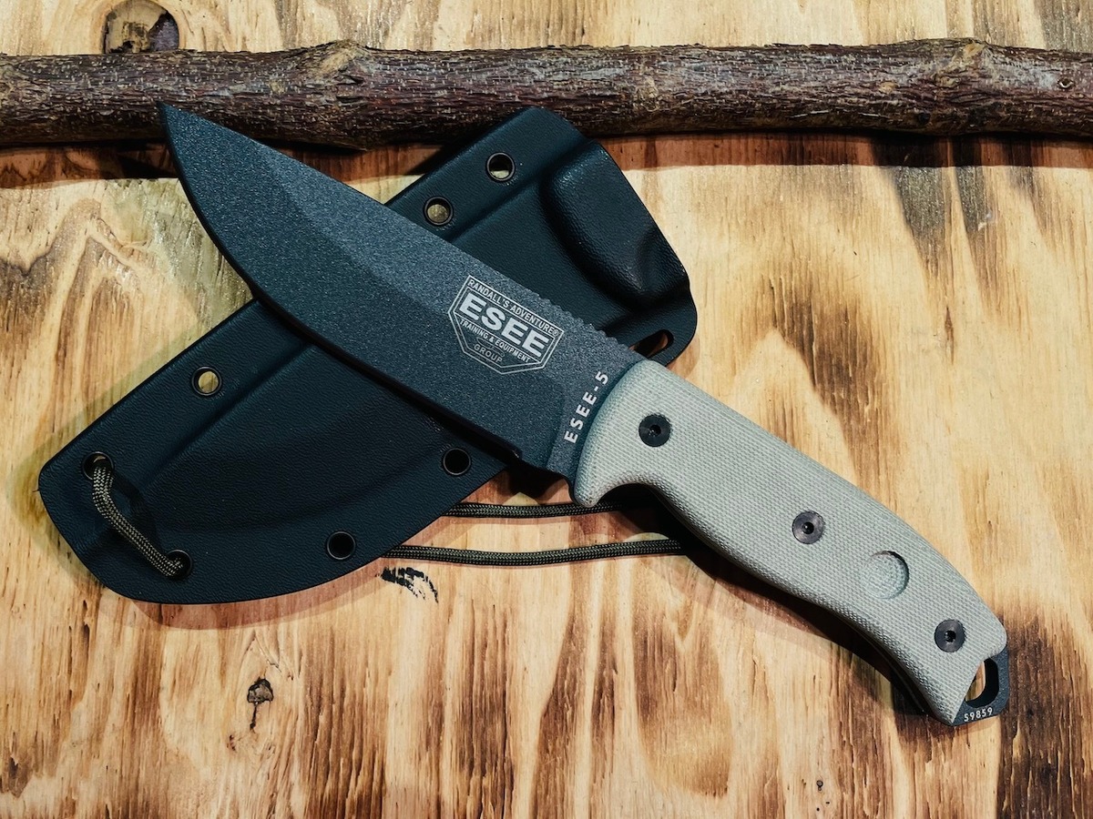 ESEE 5 タクティカル サバイバル ブッシュクラフト アウトドア ナイフ 