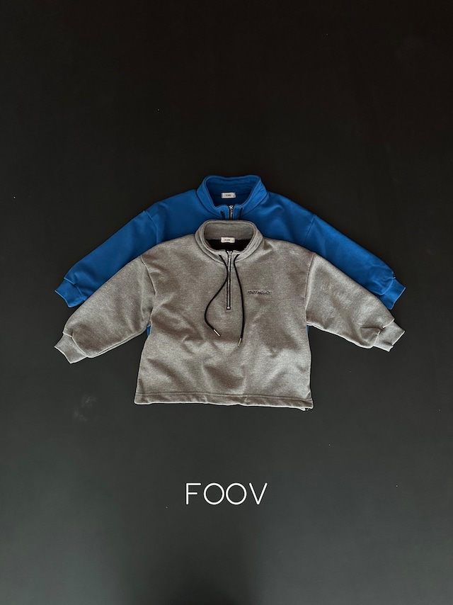 【予約】※foov   half zip up /S-JM