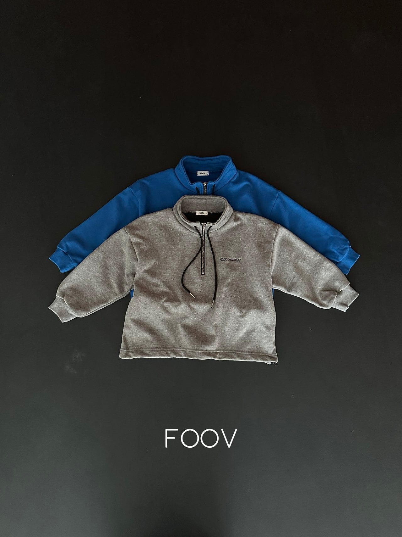 【予約】※foov half zip up /S-JM