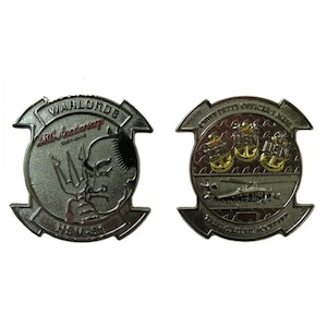 米海軍 厚木基地 WARLORDS 25th ANNIVERSARY シルバーメダル 「燦吉 さんきち SANKICHI」