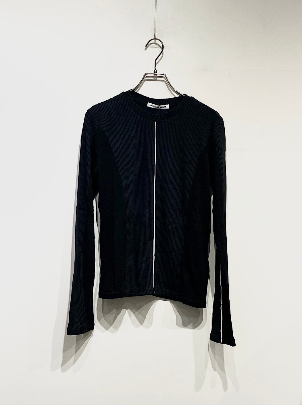 MARECHAL TERRE センターシームリブニット