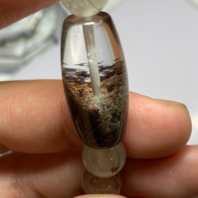 ミックスクォーツ×ガーデンクォーツ・デザインブレスレット