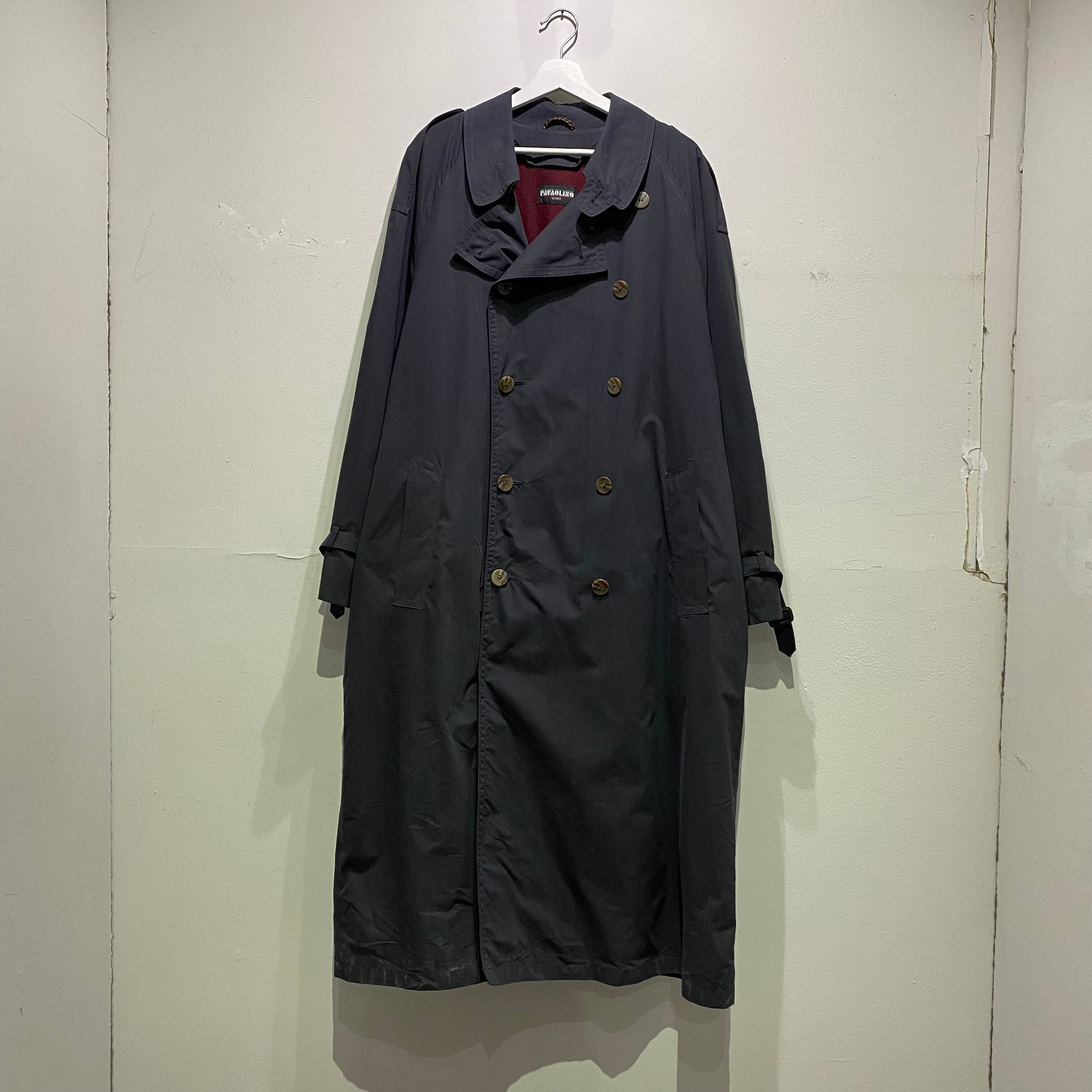90s "PAVAOLINO" trench coat【仙台店】
