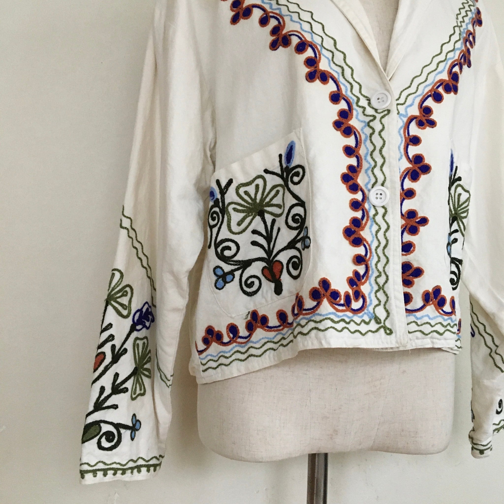 Embroidery jacket