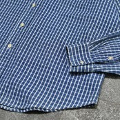 HIGH SIERRA seersucker check shirt