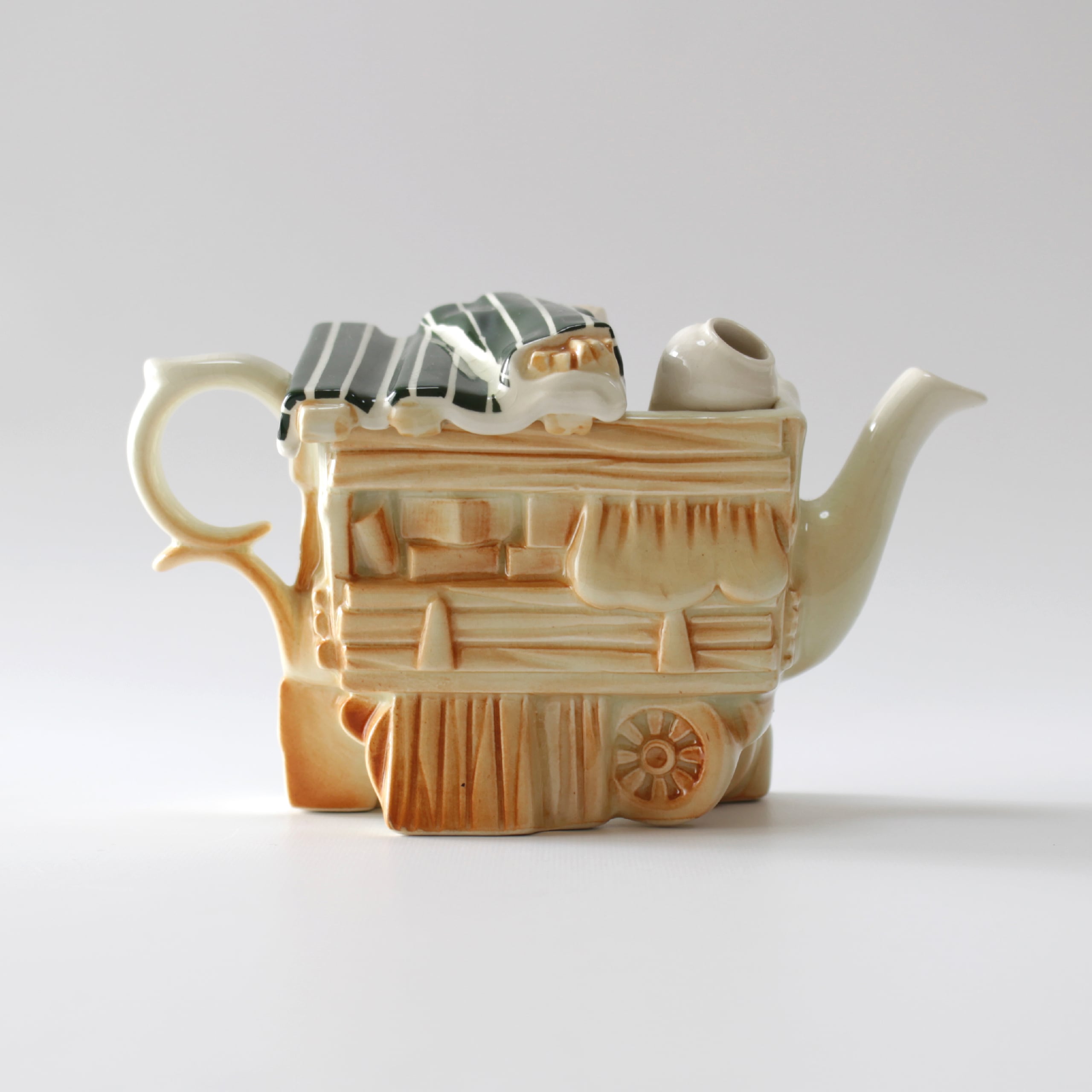 ポートメリオン　ティーポット型置物 PORTMERION（ポートメリオン）のコレクタブル ティー ポット 英国製