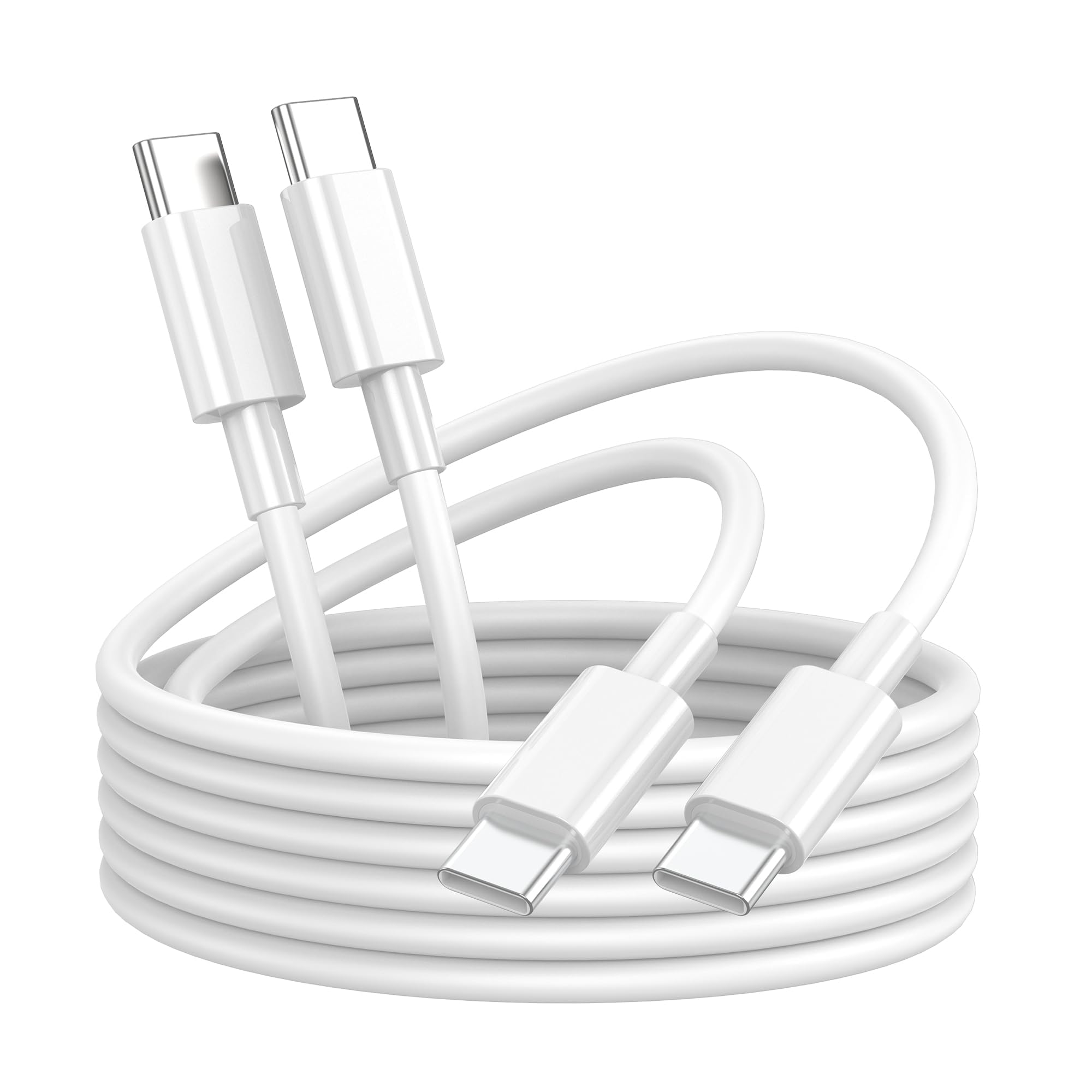 【数量限り】USB C ケーブル 純正 1M 2本セット PD対応 60W急速充電 USBタイプc ケーブル USB-C & USBC データ転送 高耐久性 断線防止 映像出力不可 Type-c to Type-c for iPhone 17/16/15 Pro/Pro Max、for MacBook Pro/Air/IPad Pro/AirなどTypec機種対応