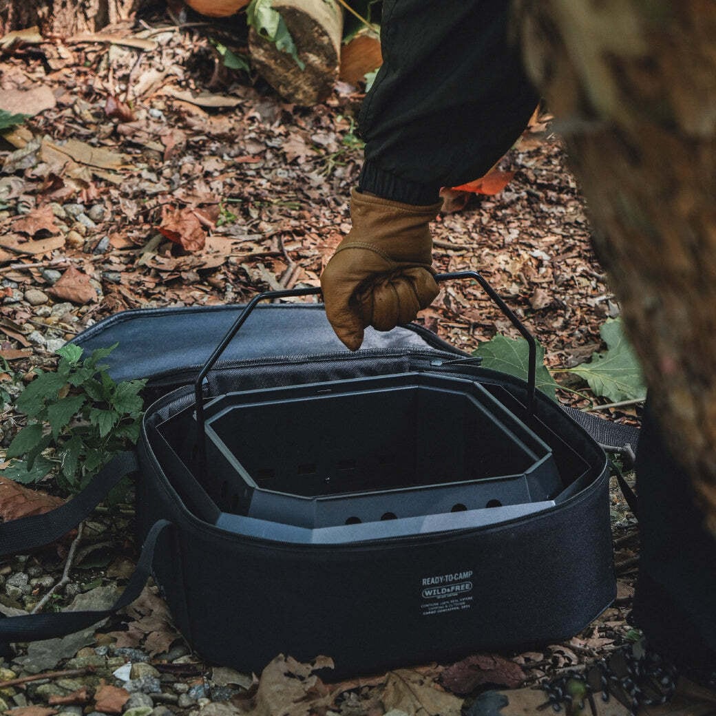 CARGO CONTAINER FIRE PIT MAX | OLIVE OUTDOOR EQUIPMENT