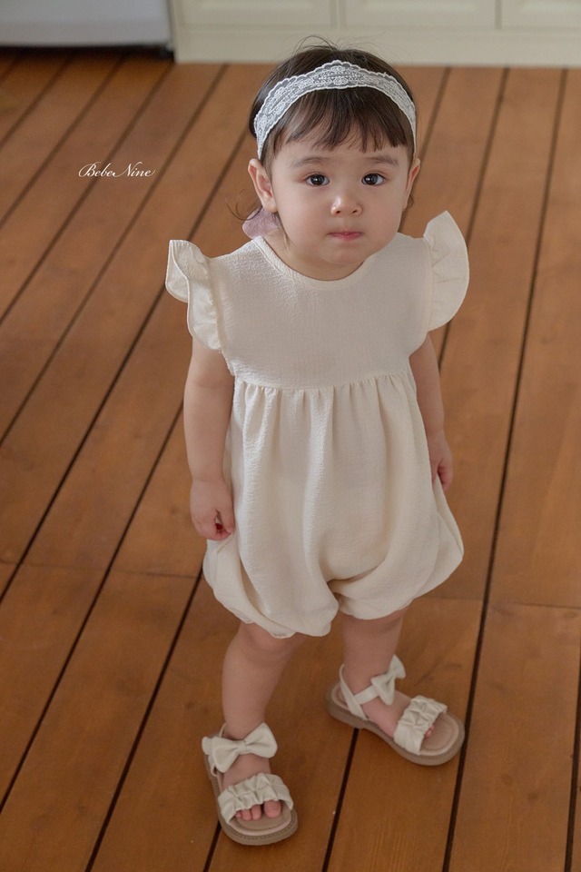 入荷待ち[bebenine] petit frill ribbon suit