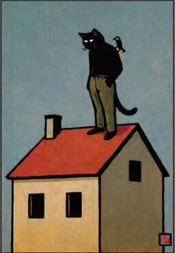 George Bayer "le Chat on the roof" 3/3