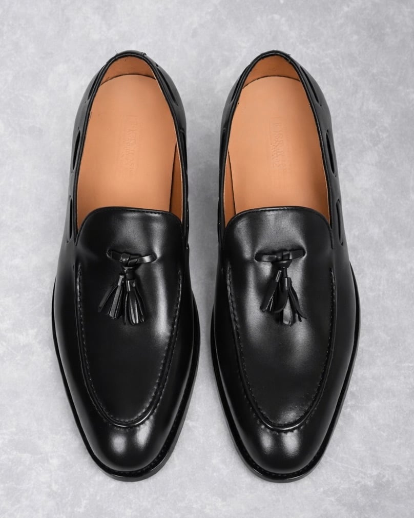 365日主役】レザータッセルローファー | sommesso