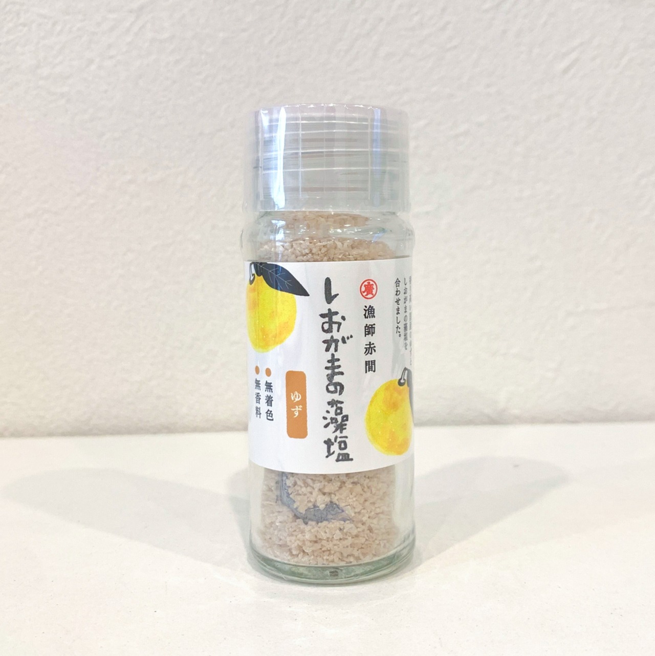しおがまの藻塩　香り藻塩（ゆず）30g入瓶