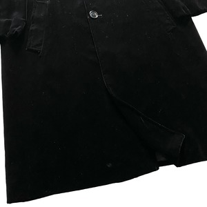 archive DOLCE&GABBANA black velvet coat
