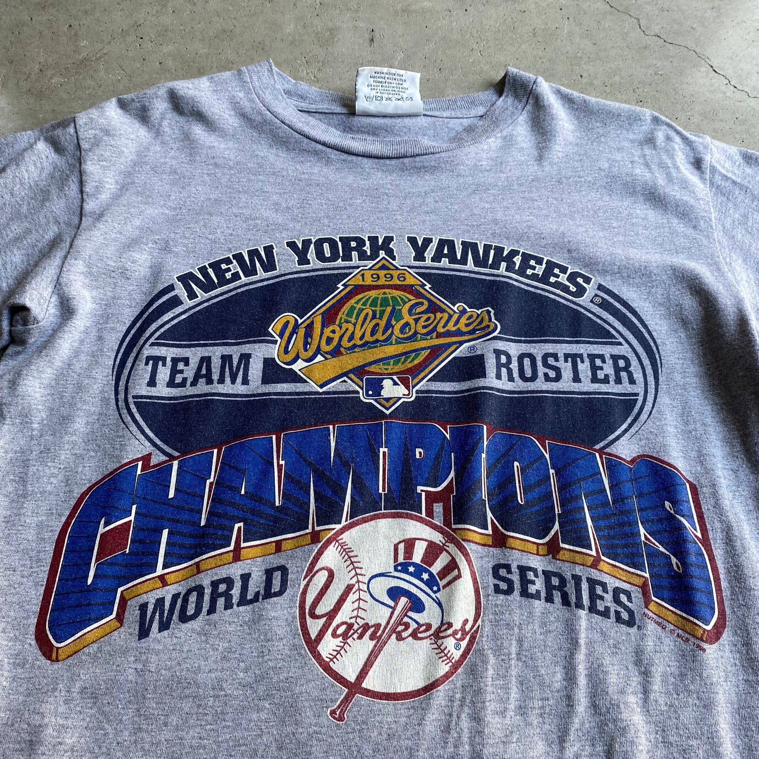 90年代 スクリーンスターズ SCREEN STARS MLB NEW YORK YANKEES ニューヨークヤンキース スポーツプリントTシャツ USA製 メンズS ヴィンテージ /eaa343381