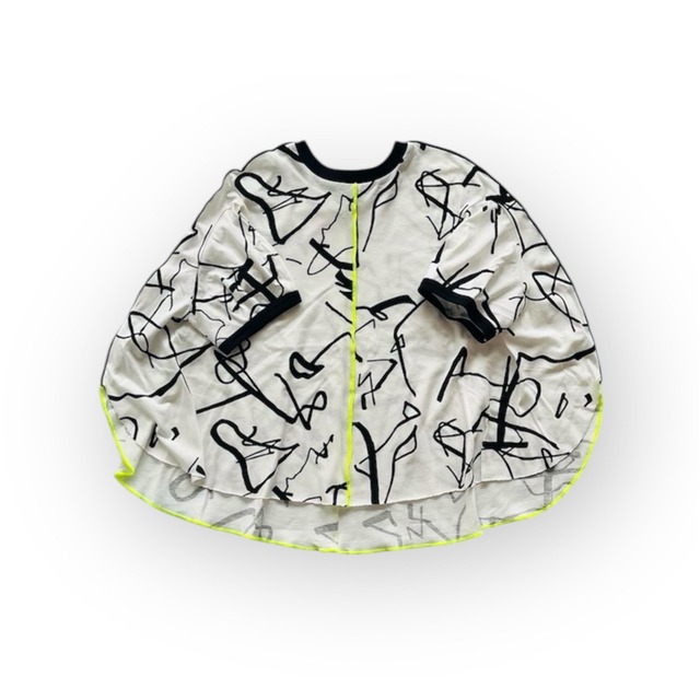 ORG.PT CIRCLE PONCHO TEE / F1