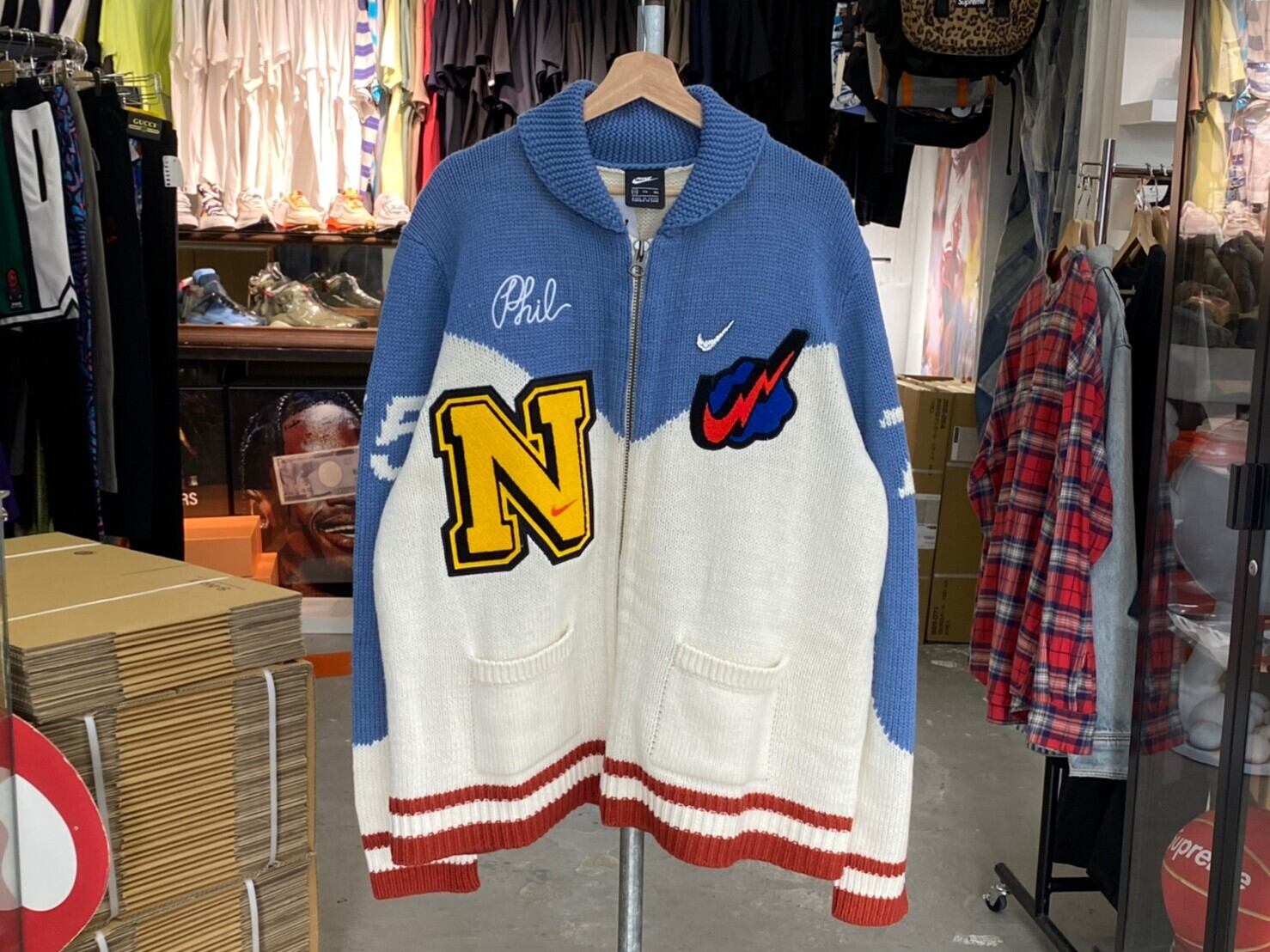 NIKE SPACE SWEATER XXL BV4616-110 2653 | BRAND BUYERS OSAKA