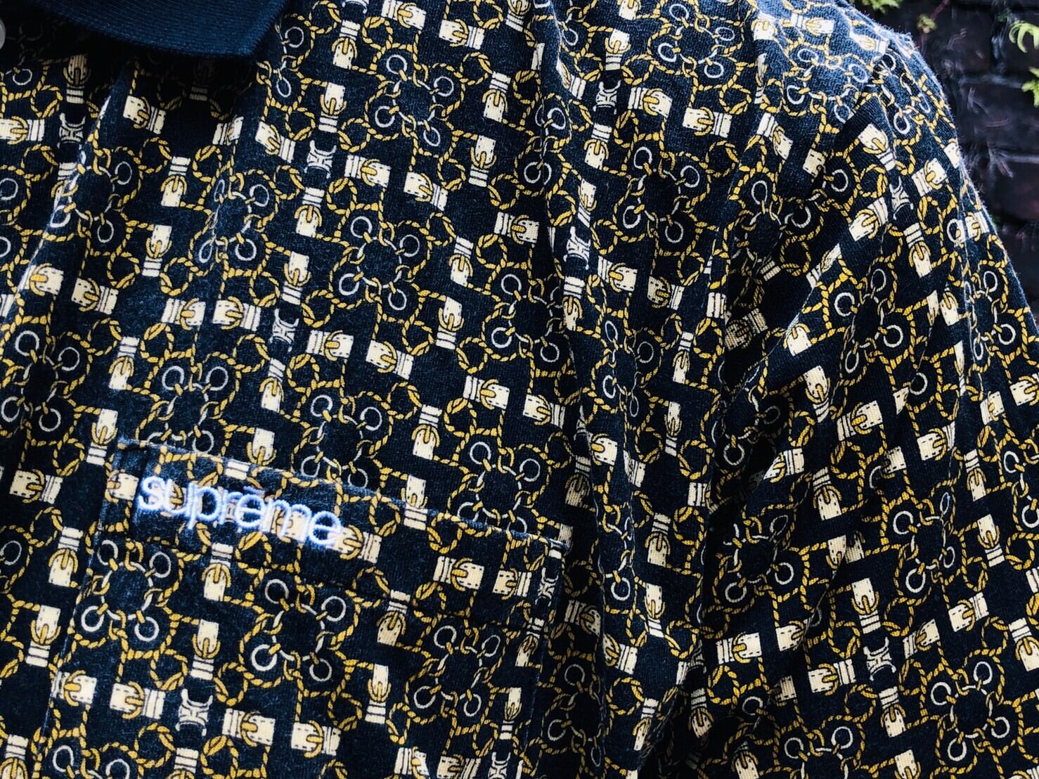 Supreme Bridle Print Polo XL 40IH9094 | BRAND BUYERS OSAKA 
