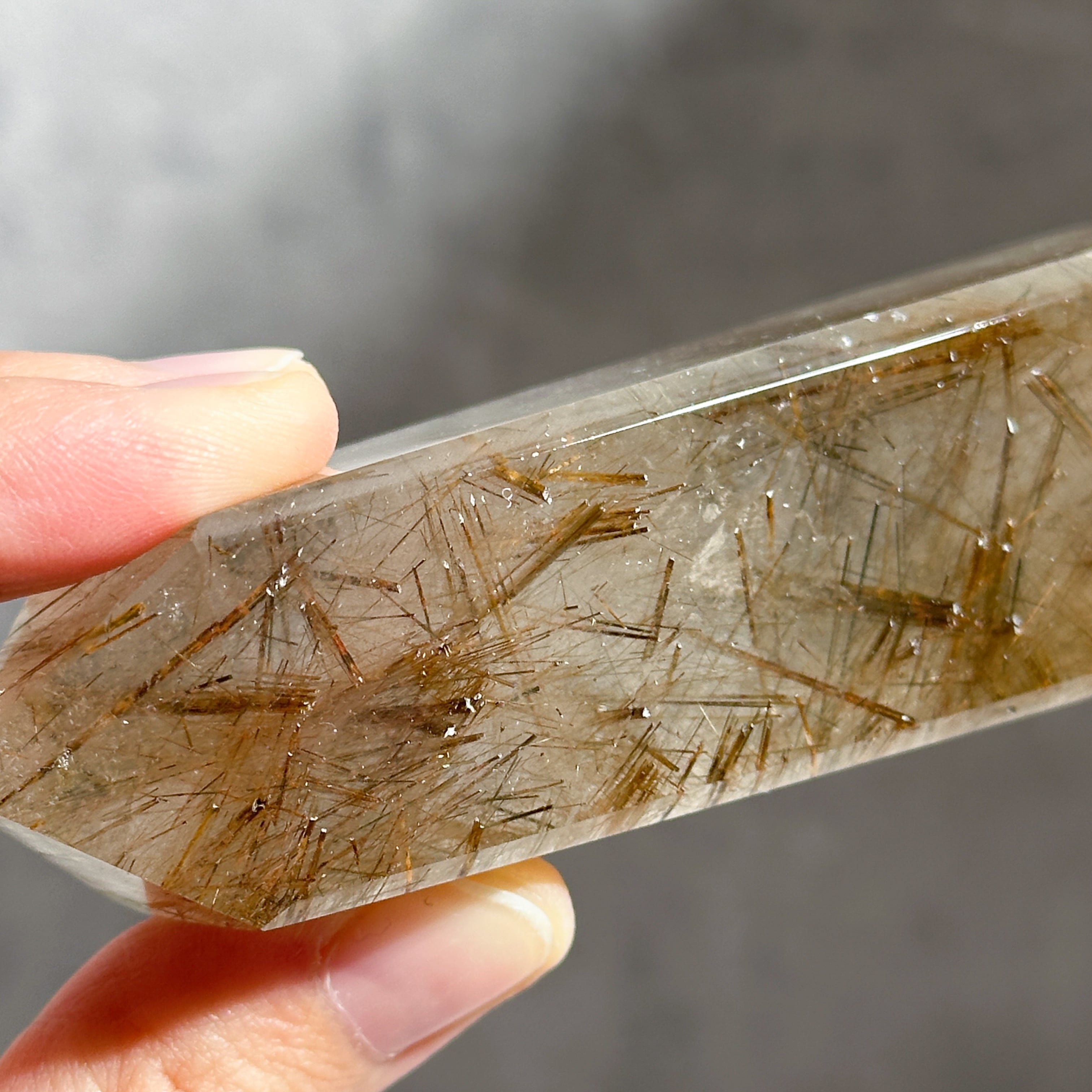 マルチルチルクォーツ タワー 03◇ Multi-Rutile Quartz ◇天然石
