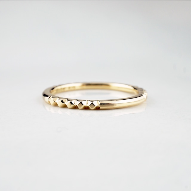 Beyond / Layered Ring（Rock Gold / R386-YG）