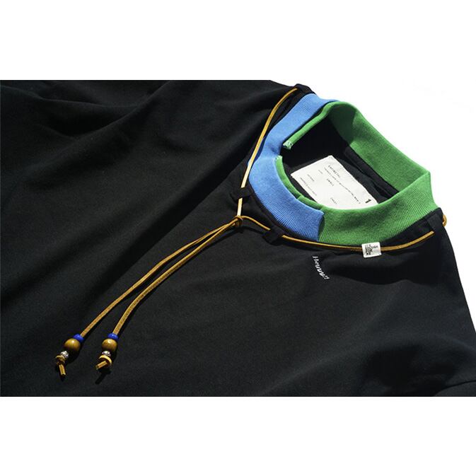 ★CONTRAST STITCH NECKLACE DESIGN T（unisex)　　　A0604