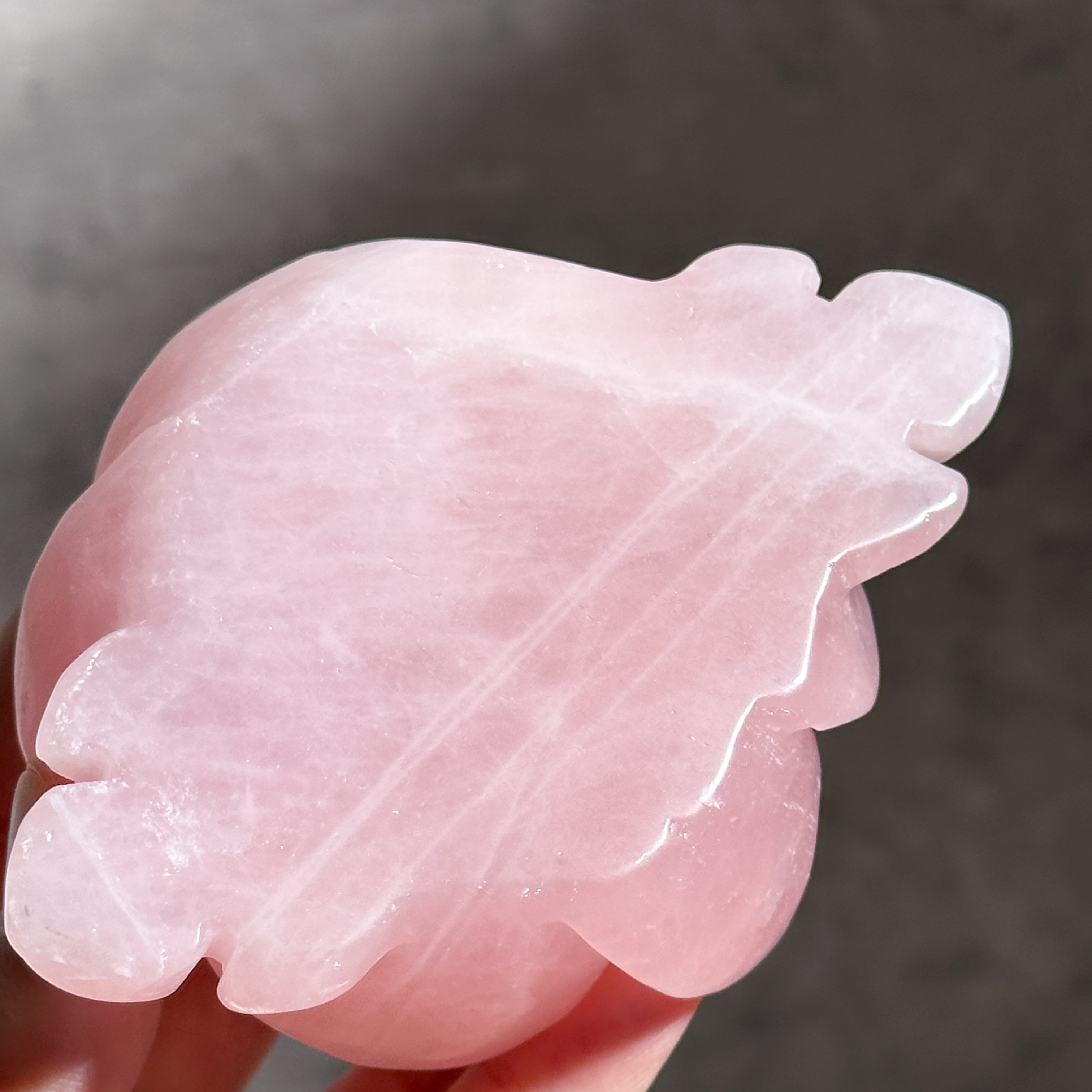 Big ローズクォーツ バラ 02◇ Rose Quartz ◇天然石・鉱物