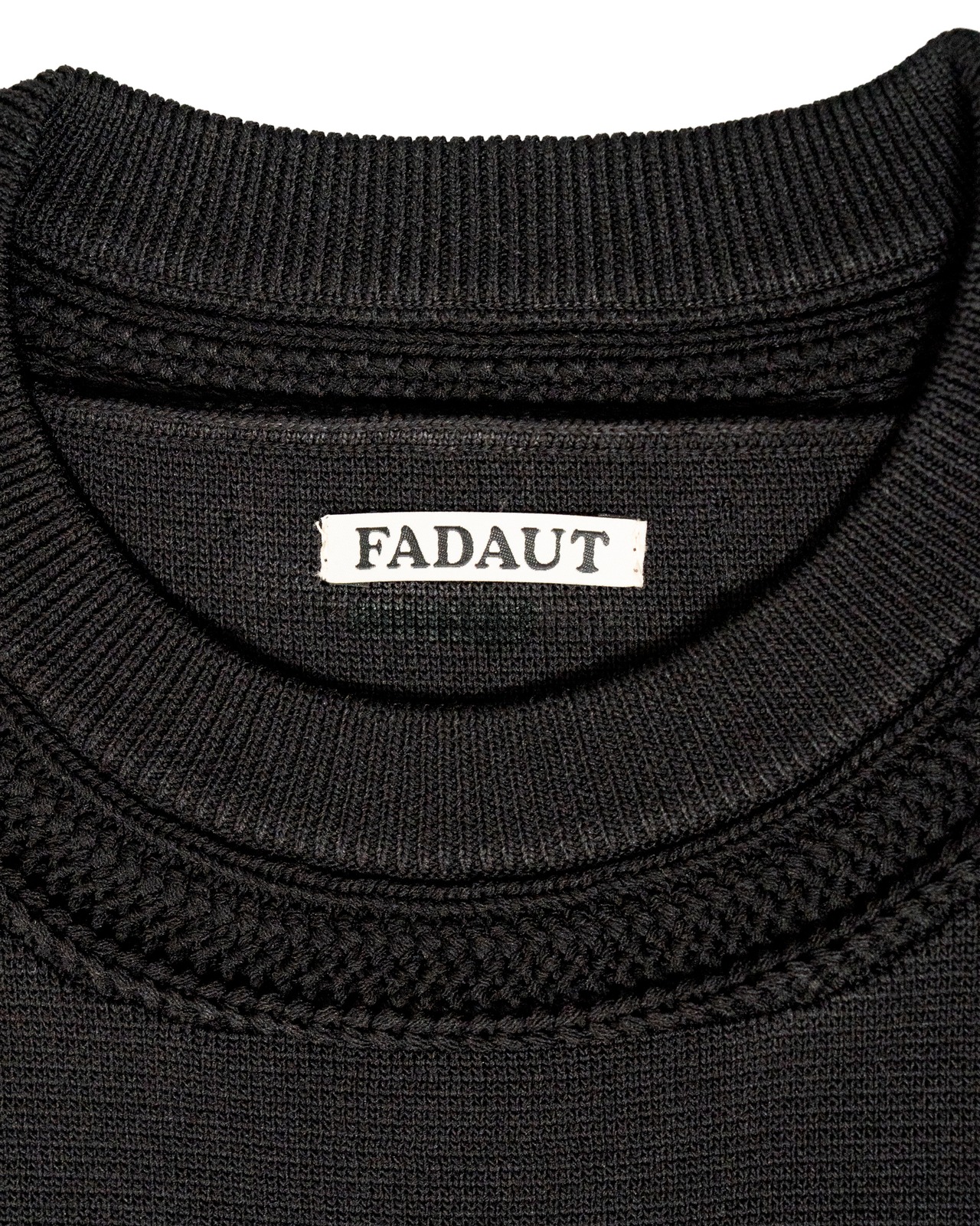 Rib Collar Knit Vest