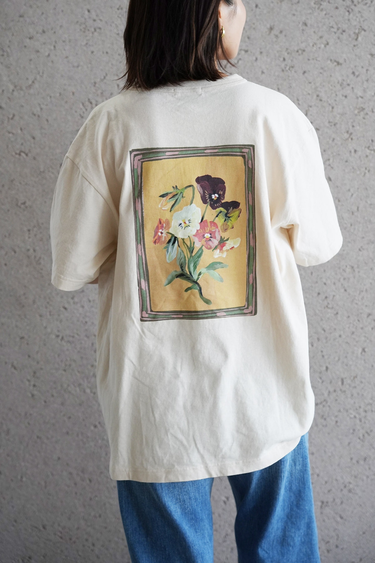 Trump tee lightbeige*echinacea